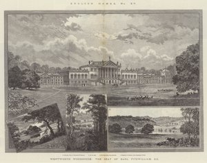 Wentworth Woodhouse, o assento do Earl Fitzwilliam, KG
